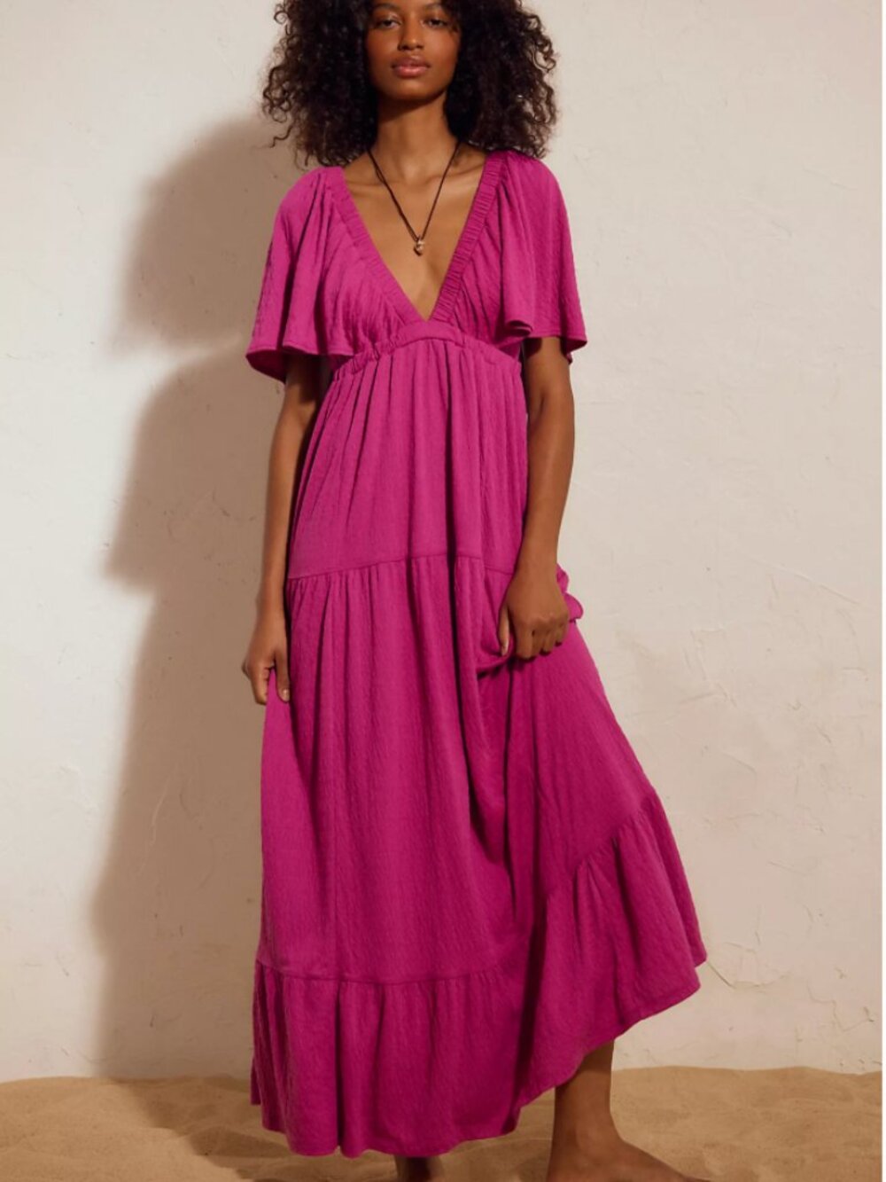 NWT Free People Beach La La Maxi Dress Baton Rouge Sz M